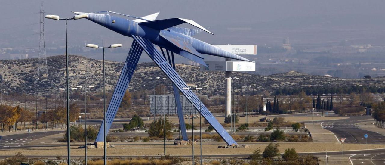 El Parque Tecnológico del Reciclado (PTR) de Zaragoza, donde Sareb tiene 125 hectáreas de terrenos.