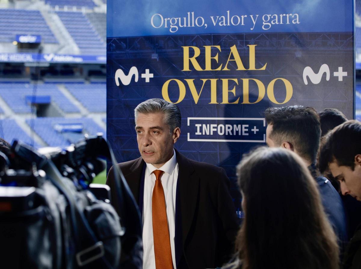 Oviedo. Carlos Tartiere. Movistar Plus+ presenta en el Estadio Carlos Tartiere su documental sobre el Oviedo.