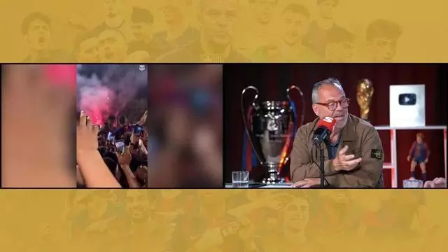 La Posesión Especial Rua de los Campeones I Lluís Carrasco: "Casadó quería venir a bañarse con Fermín a la Barceloneta"