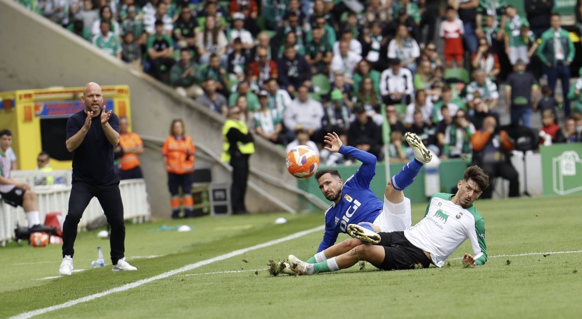Así fue el partido entre el Real Oviedo y el Racing de Santander