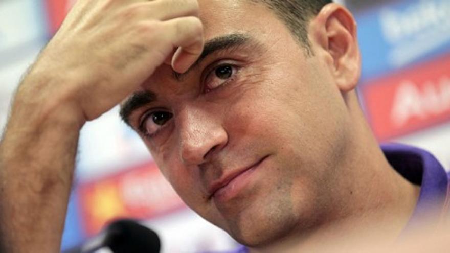 Xavi: “Siento que es el momento de marcharme”