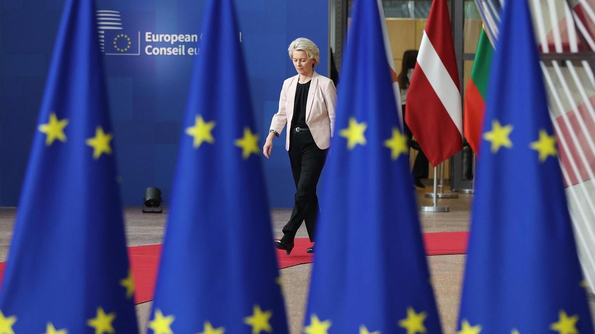 La presidenta de la UE, Ursula von der Leyen