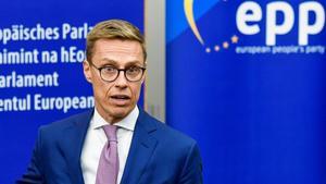 El exprimer ministro finlandes y actual ministro de Economia, Alexander Stubb.