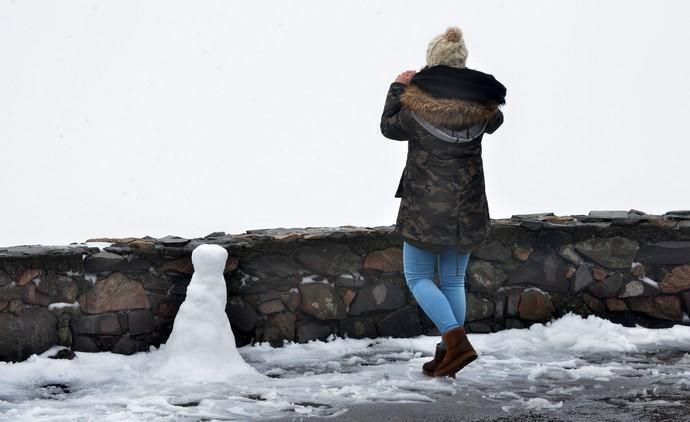 NIEVE CUMBRE GRAN CANARIA