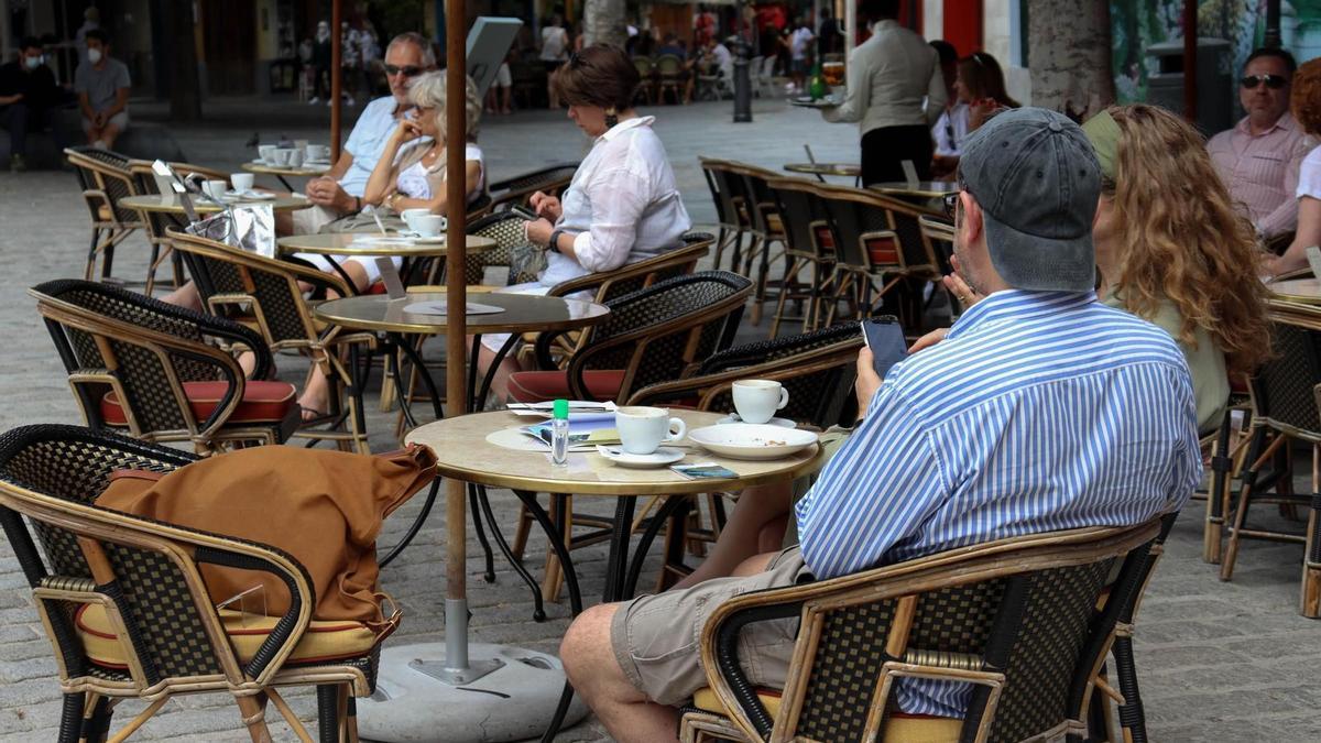 Imagen genérica de una terraza de Palma.