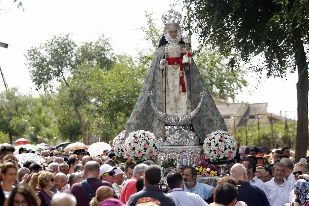 Bajada de la Virgen de la Fuensanta a Murcia
