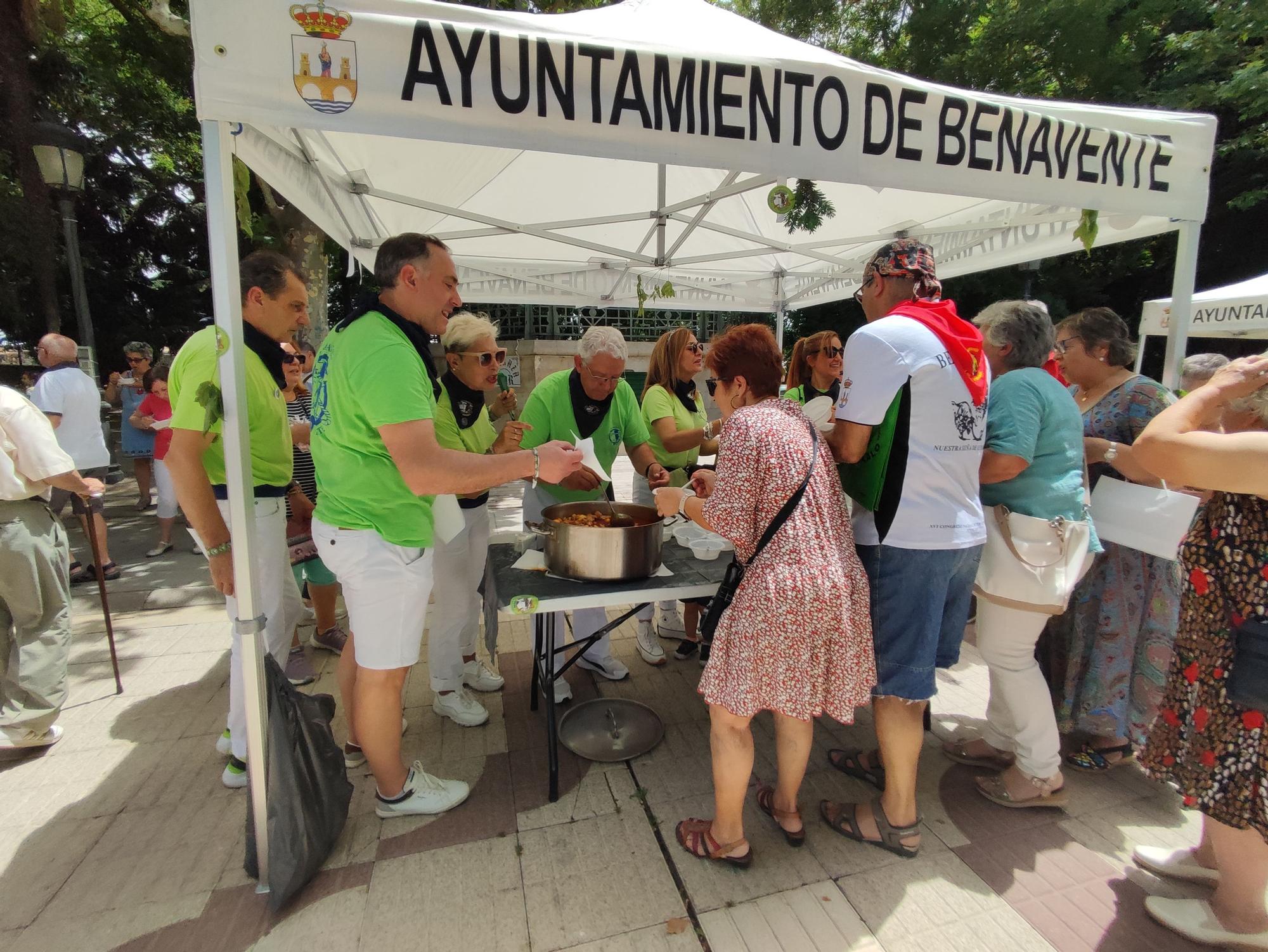 Fiestas del Toro Enmaromado: Degustación popular en Benavente