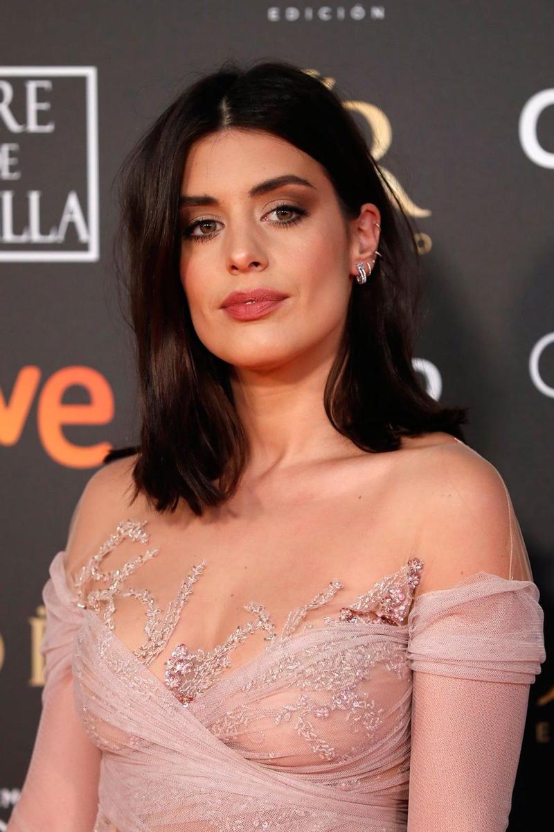 Dulceida con transparencias en los Goya 2019