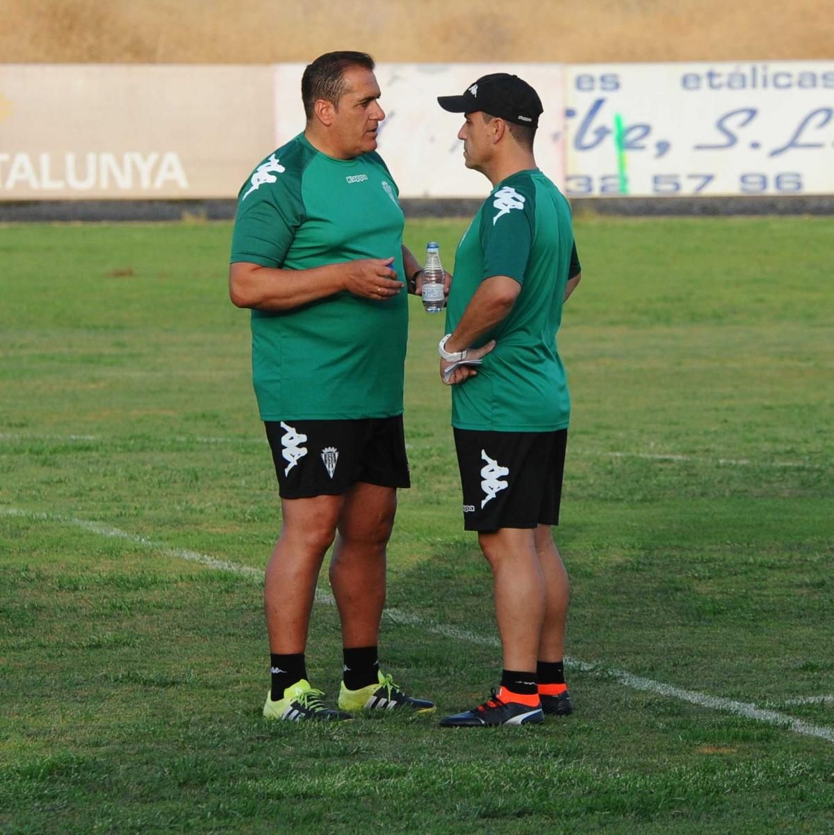 Primer entrenamiento de Sandoval tras su vuelta al Córdoba CF