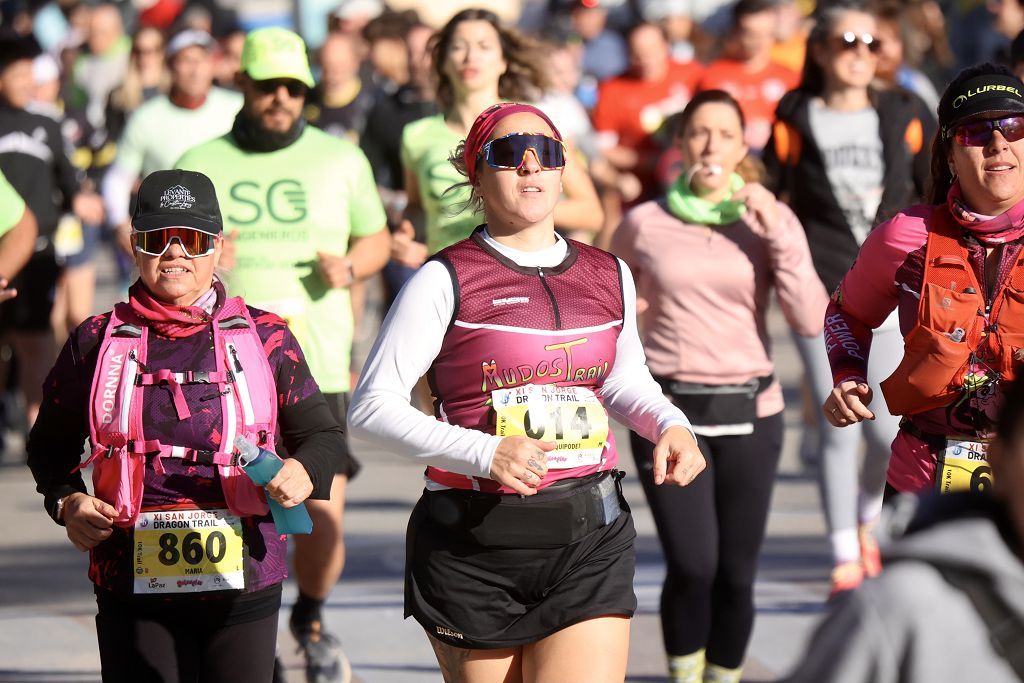 Las imágenes de la San Jorge Dragon Trail en La Alcayna
