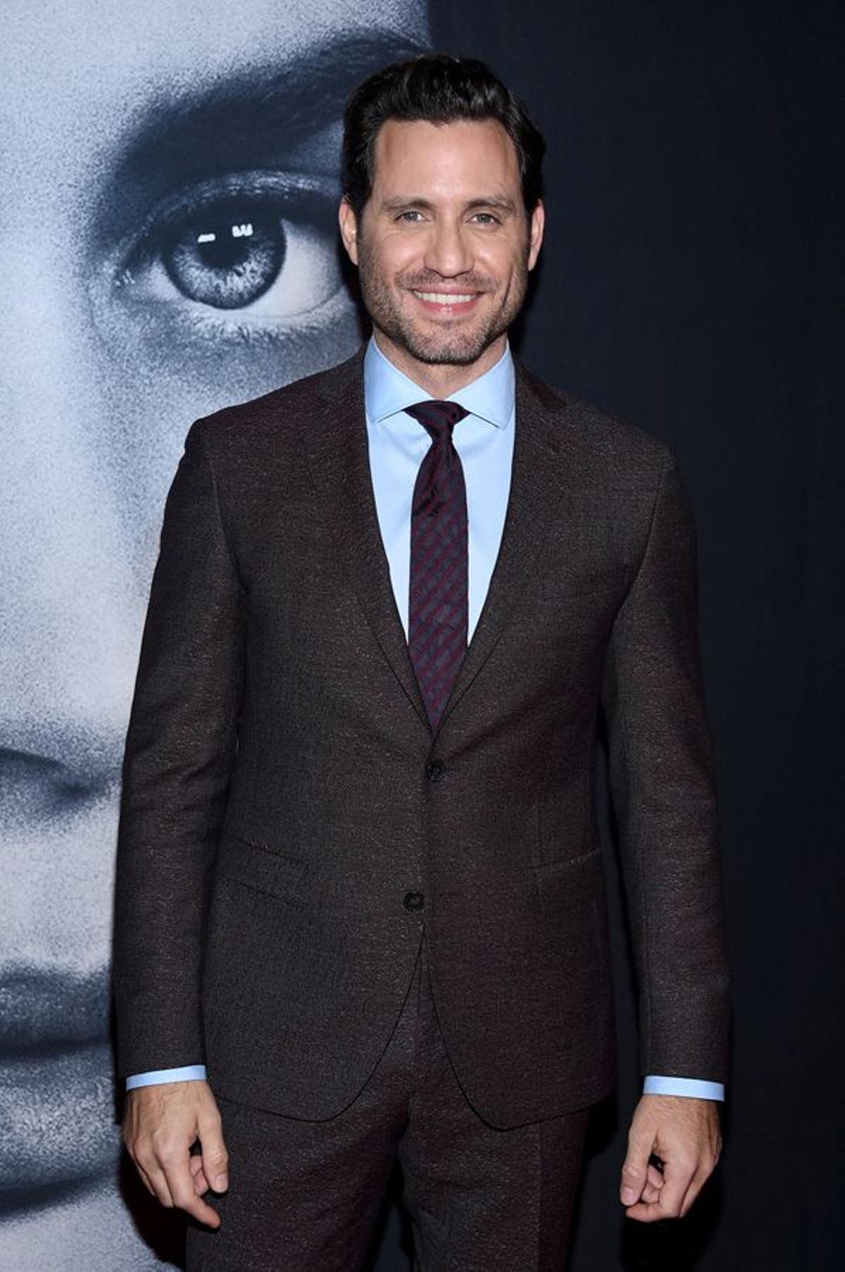 Edgar Ramírez en el estreno de 'La chica del tren' en Nueva York