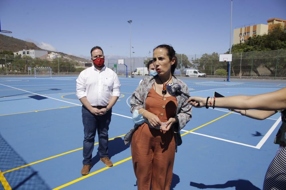 Obras de mejora en las canchas