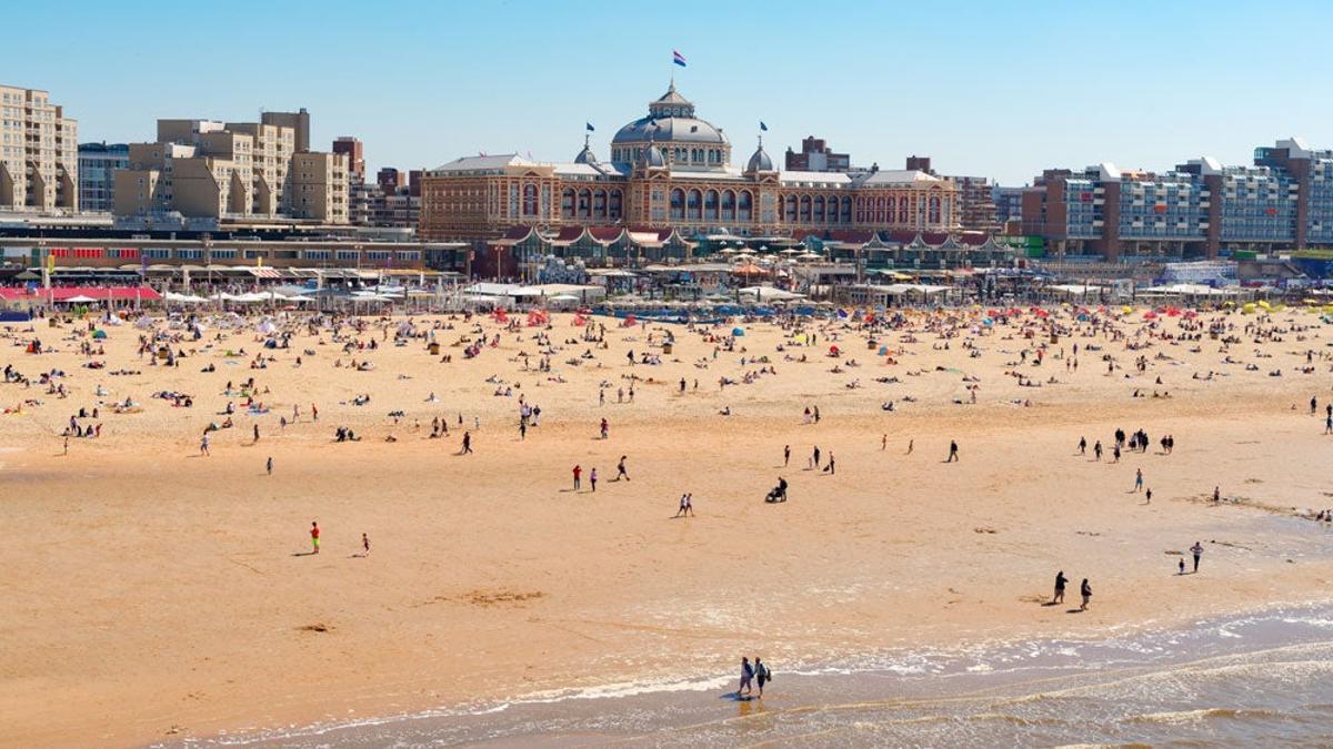 Playa de Scheveningen, en La Haya