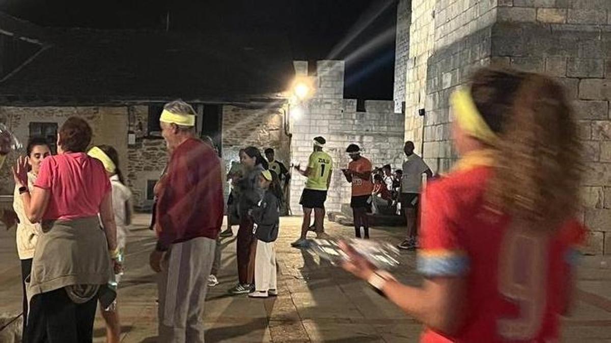 Carrera luciérnagas en Puebla de Sanabria
