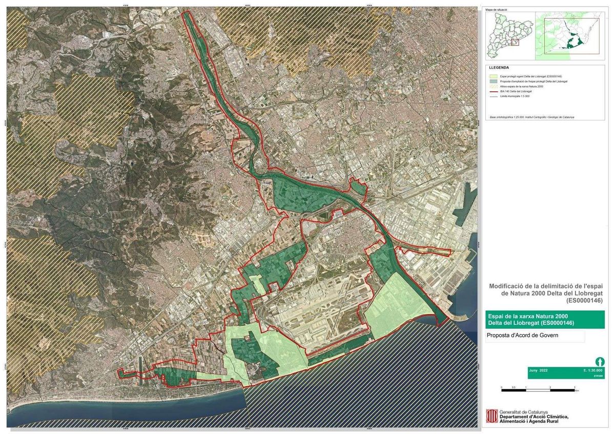 Els empresaris s’afegeixen als ajuntaments del Baix Llobregat contra l’ampliació dels espais protegits del Delta Els empresaris s’afegeixen als ajuntaments del Baix Llobregat contra l’ampliació dels espais protegits del Delta