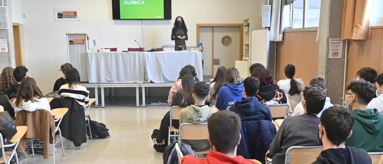 Imagen de archivo de una aula en un instituto de Secundaria de Castellón.