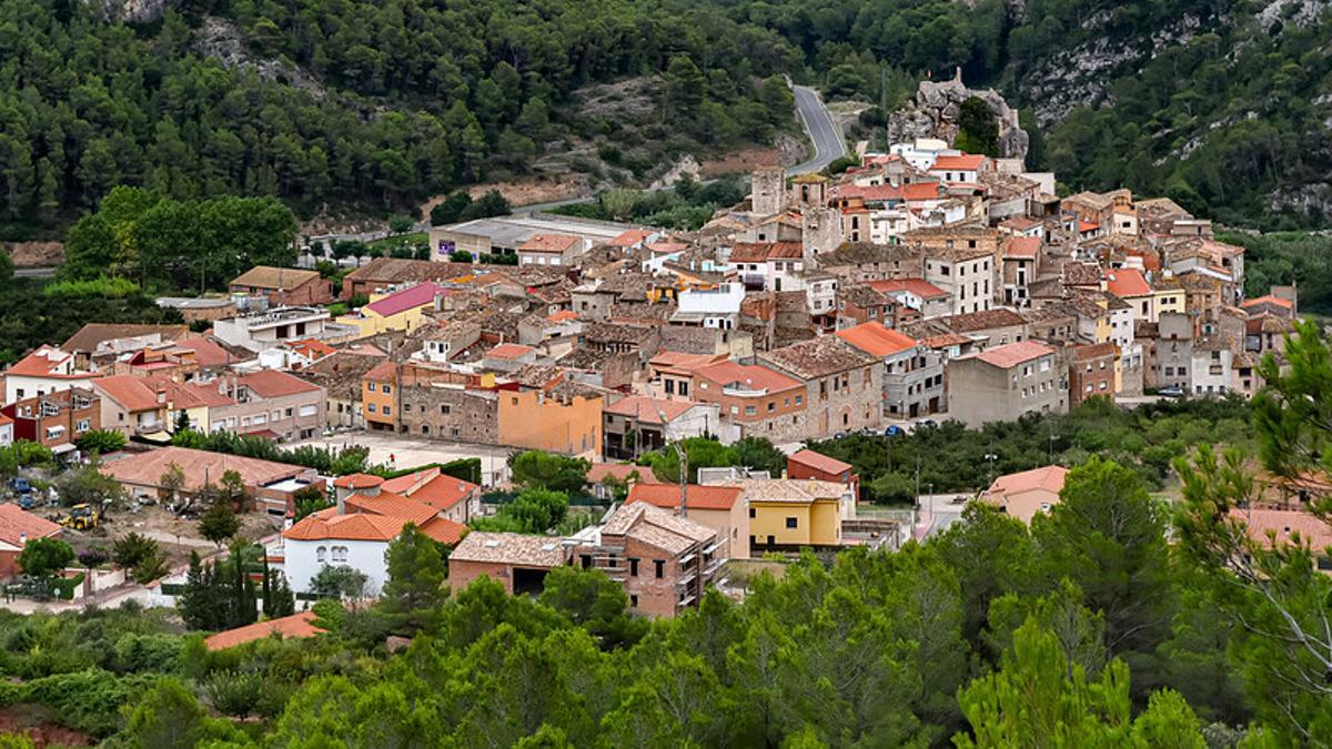 Vistas de Pratdip, en Tarragona.