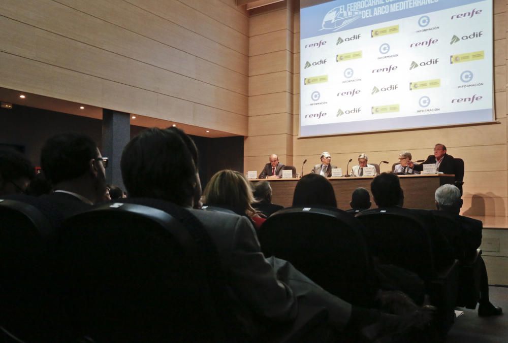 Jornada sobre el ferrocarril y su futuro en Alicante