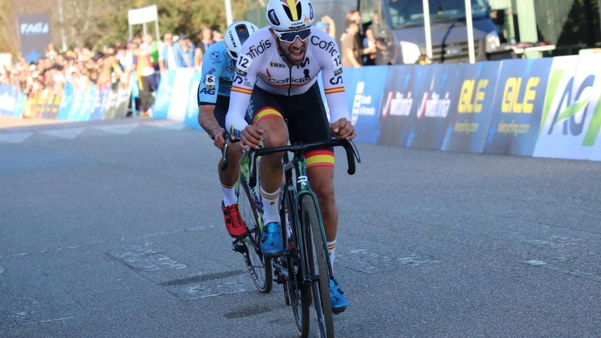 Felipe Orts y Thibau Nys, plata y oro en el Europeo de Pontevedra.