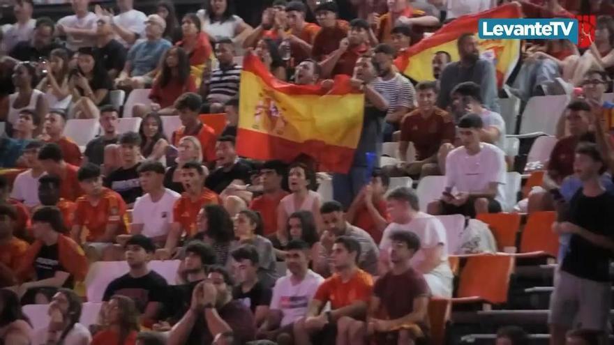 La Fonteta abre sus puertas para el España-Bélgica de esta noche