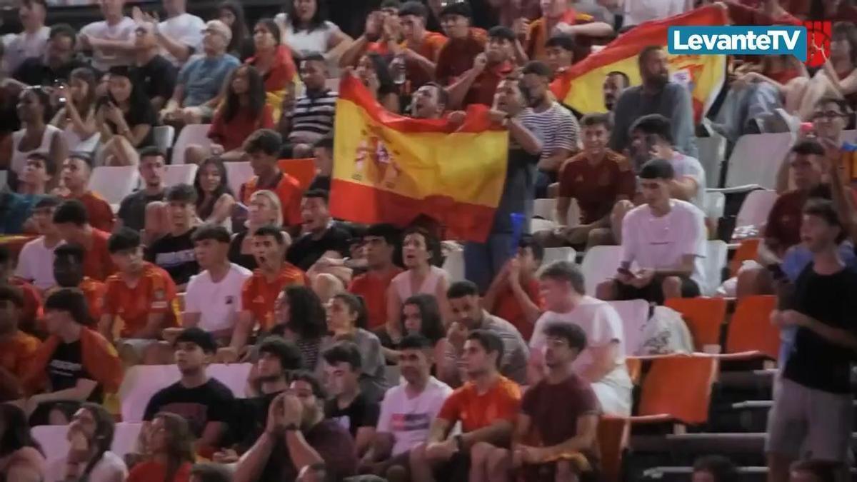 La Fonteta abre sus puertas para el España-Bélgica de esta noche