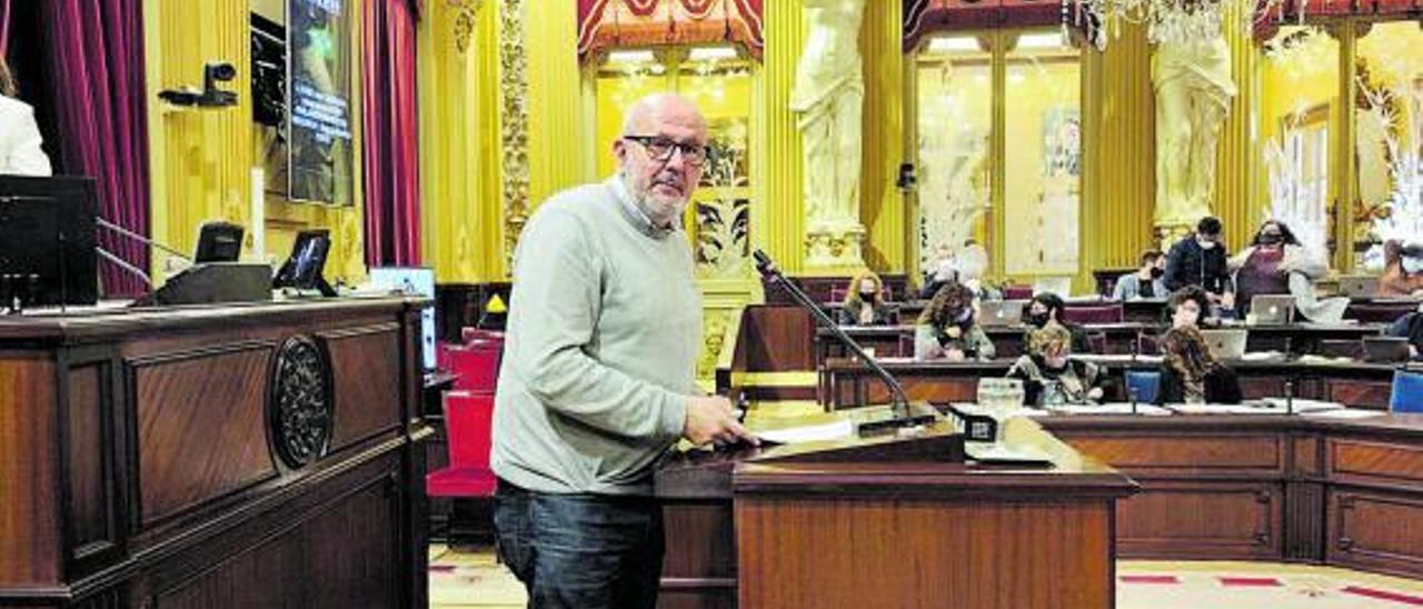 El portavoz de Més en el Parlament, Miquel Ensenyat, impulsor de la tasa covid.