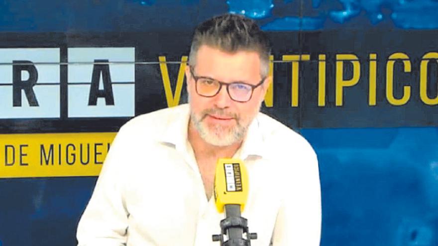 Héctor de Miguel, humorista: «En política lo que sea, pero juro no meterme más con la ensaimada»