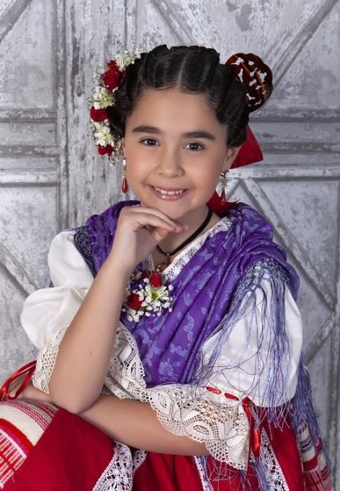 Candidatas a Reina de la Huerta Infantil