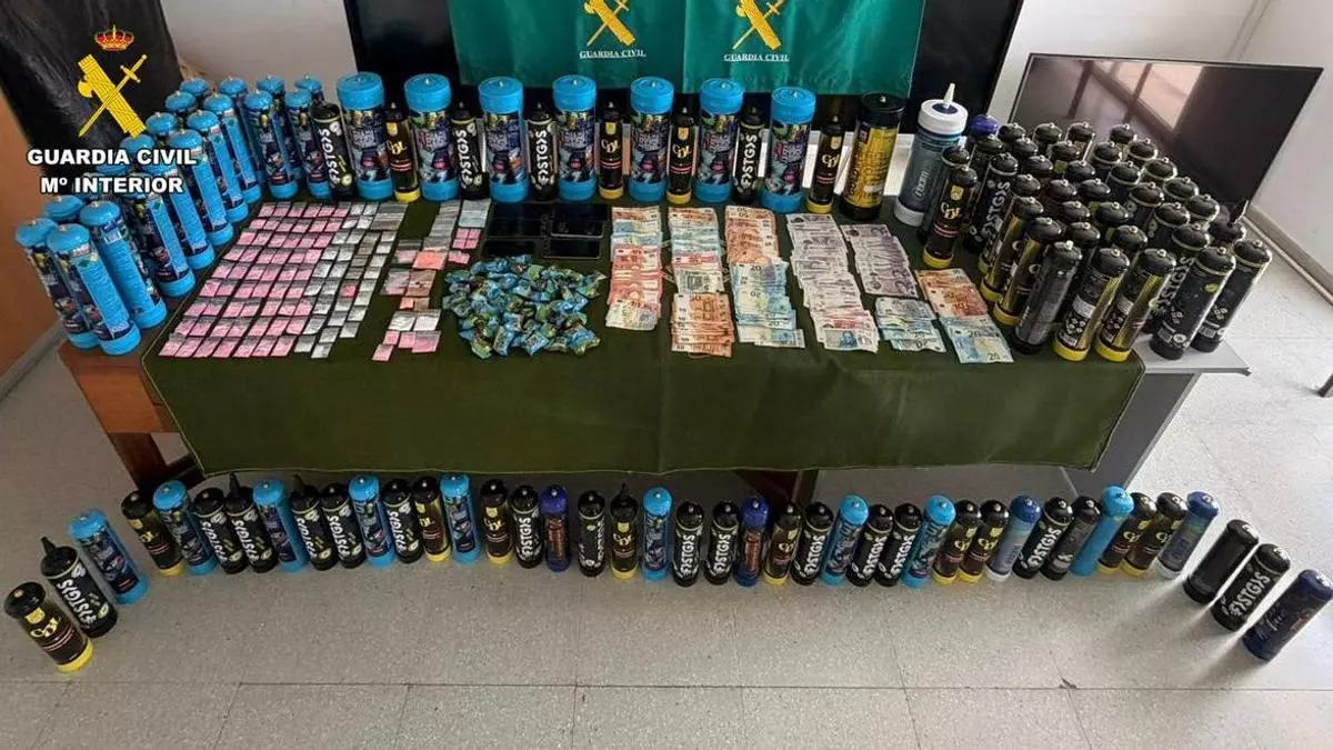 Cae una red británica en Sant Antoni que vendía tusi, cocaína, ketamina y chocolatinas psicotrópicas a turistas