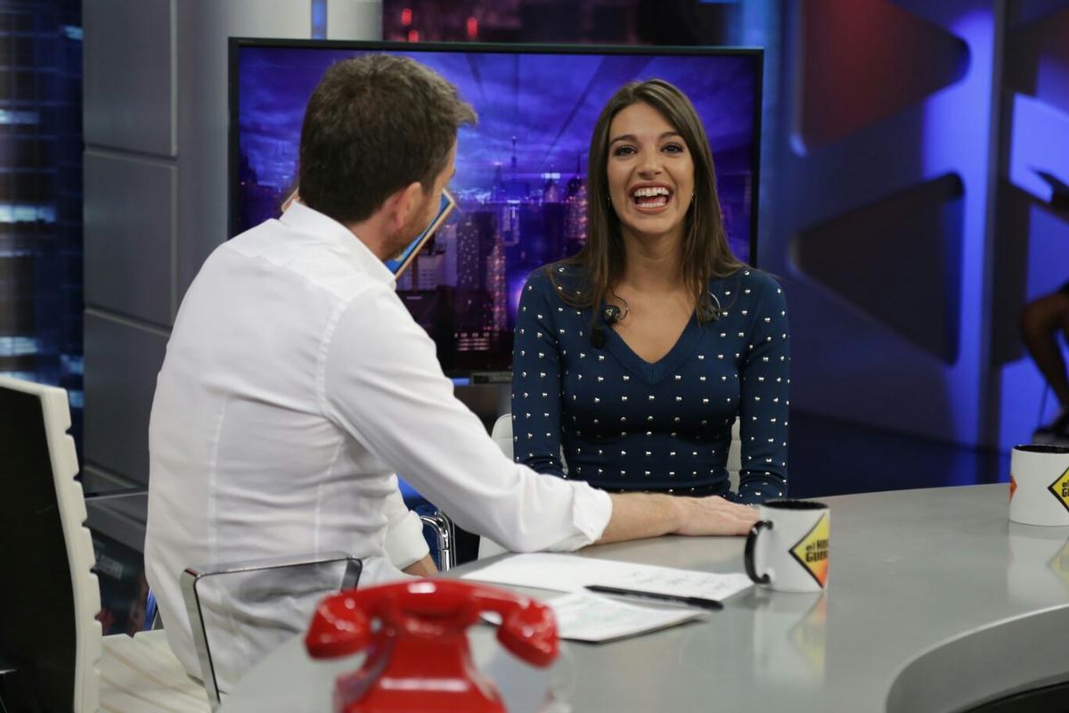 Ana Guerra y Pablo Motos en El Hormiguero