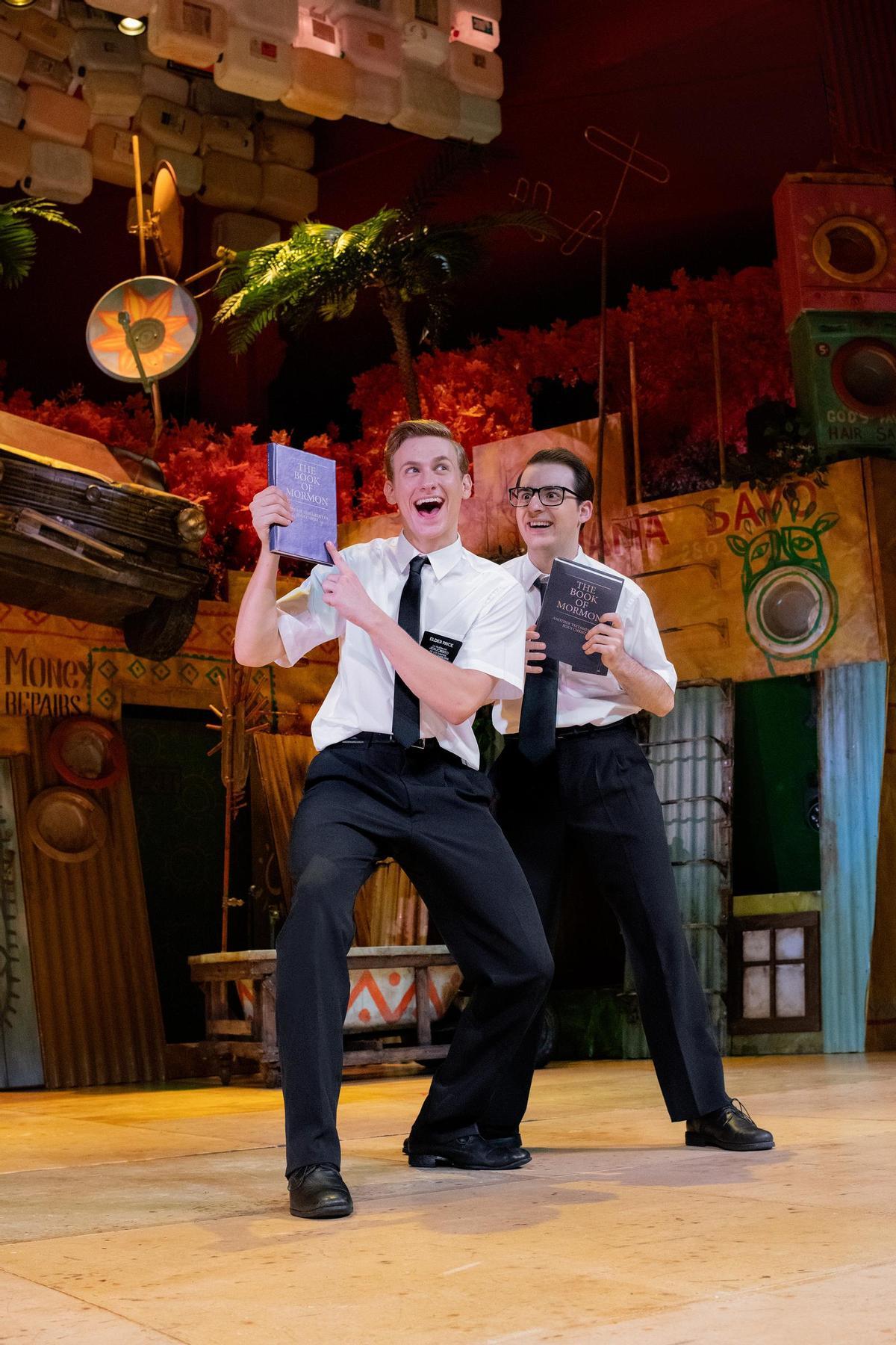 Una escena del musical, durante una de sus temporadas en Madrid