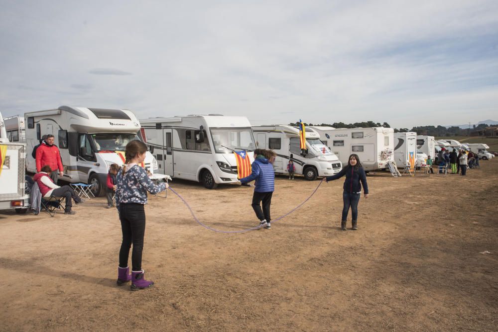 Acte a l'esplanada de Lledoners convocat per Assem