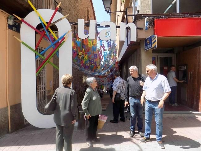 Carrers decorats a les Enramades de Sallent