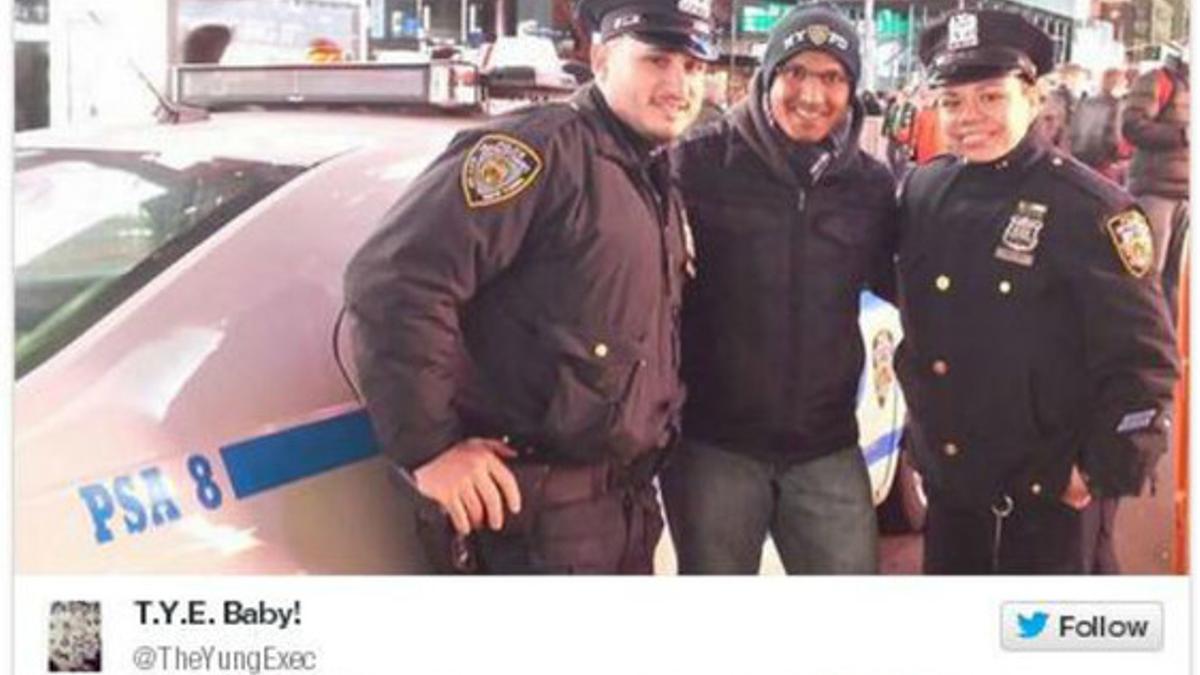 Campaña Policía de Nueva York Twitter