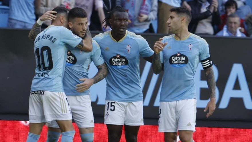 El palo impide el triunfo del Celta