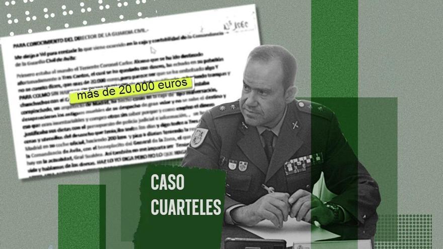 La jueza del caso Cuarteles cita a declarar como imputado el 17 de abril al ex teniente coronel de Ávila