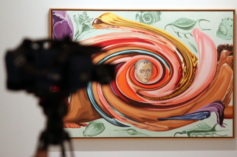 El Centro municipal de Arte Contemporáneo inaugura la exposición ''Inspired by true-life events'', con 32 pinturas del artista norteamericano