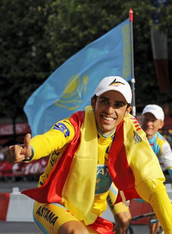 Contador, campeón del Tour de Francia