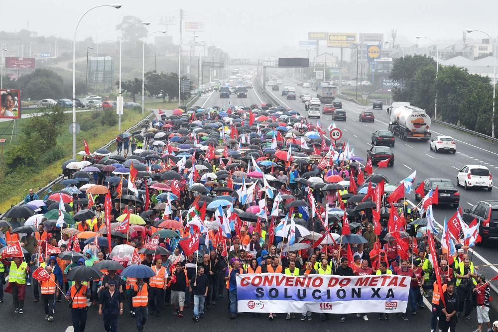 Los trabajadores afrontan la séptima jornada de huelga por el bloqueo de la negociación de un nuevo convenio colectivo.