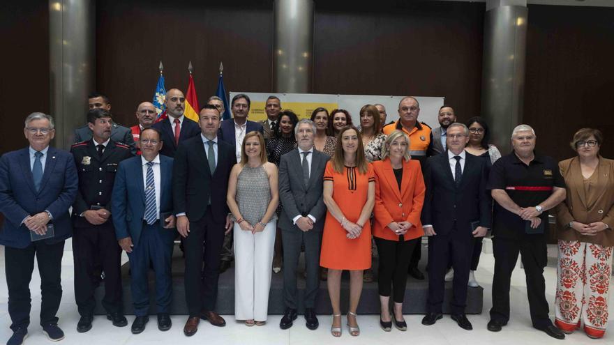 Medallas al merito por el incendio de Campanar