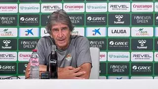 Pellegrini: "En Sevilla esta semana primero es derbi, segundo derbi y tercero derbi"