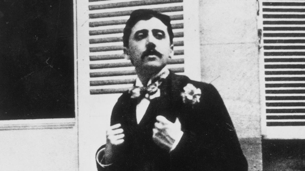 El escritor Marcel Proust