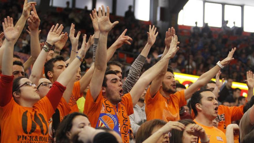 Aficionados del Valencia Basket
