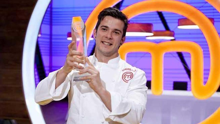 Carlos Maldonado, campeón de &#039;MasterChef 3&#039;.