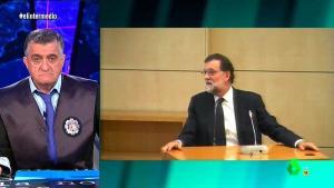 Tu i jo som tres. Per Ferran Monegal. El jutge Wyoming interroga Rajoy.