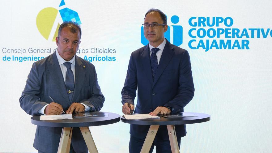 Cajamar colaborará con los ingenieros técnicos agrícolas en sus actividades como asesores tecnológicos del sector agroalimentario