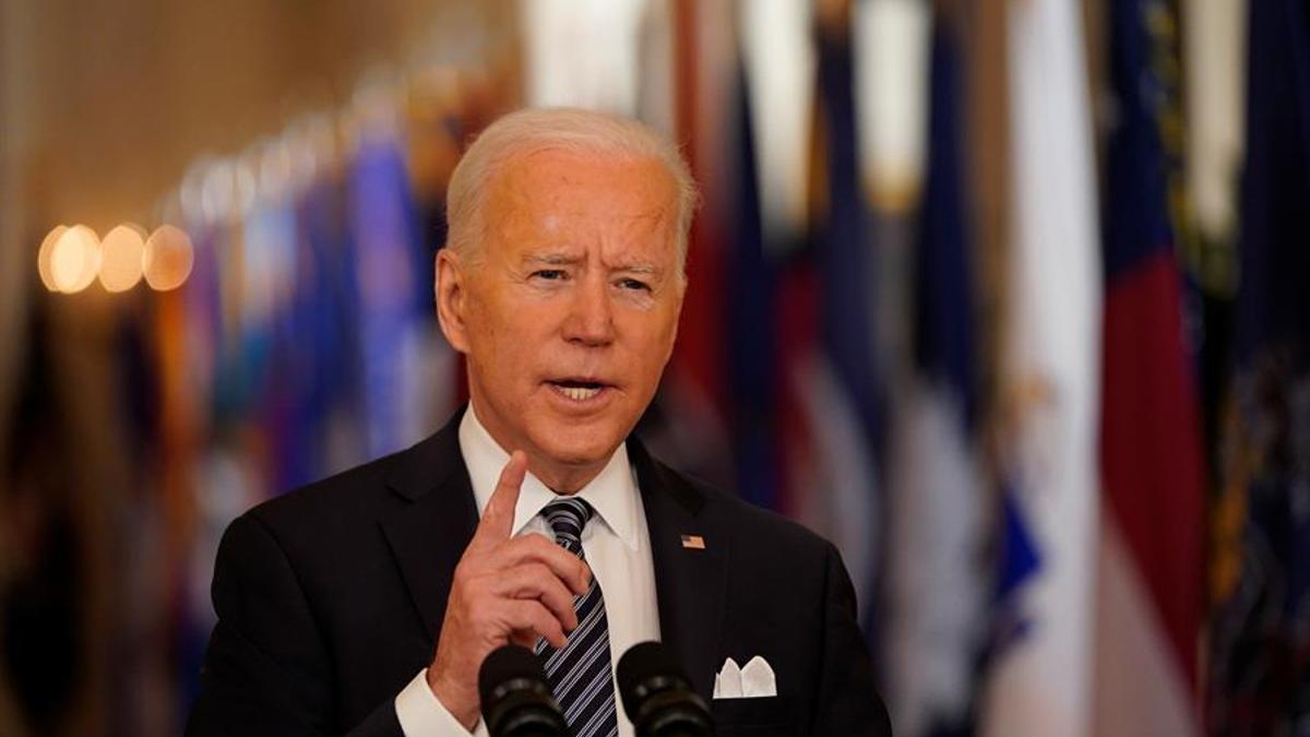 El presidente Biden en su discurso a la nación estadounidense