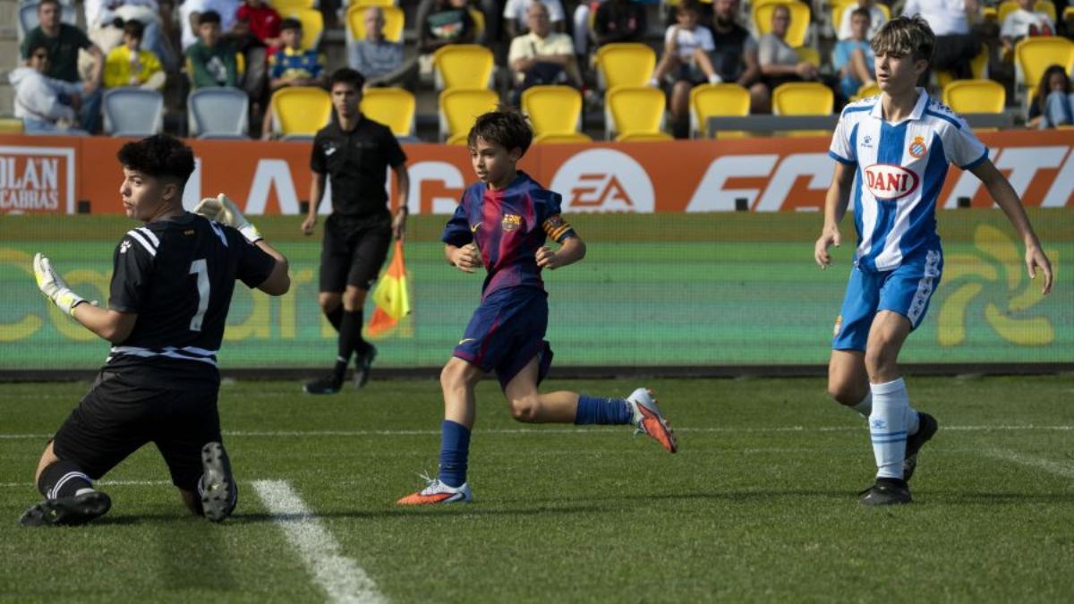 Mario Franco marcó el primer gol ante el Espanyol