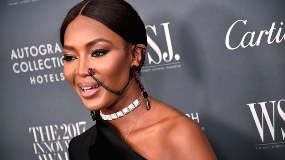 Naomi Campbell sorprende en los Innovator Awards en Nueva York