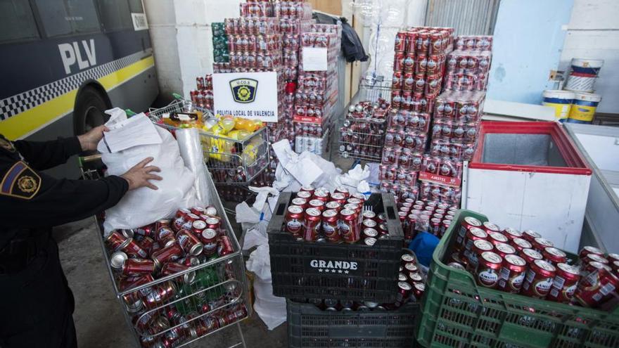 Ocho toneladas de cerveza camino de la destrucción